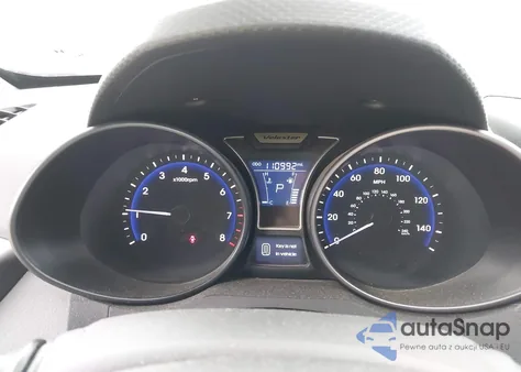 2013 Hyundai Veloster Turbo W/Blue z USA, uszkodzony, nr VIN KMHTC6AE2DU130048